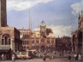 サンマルコ広場 時計塔 カナレット ヴェネツィア